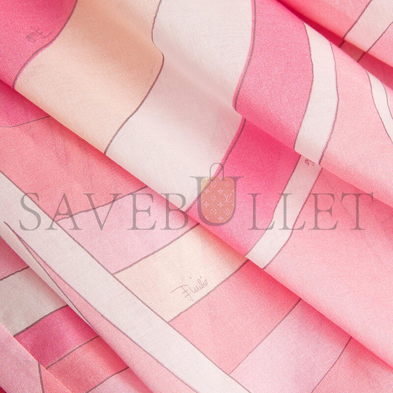 PUCCI IRIDE PRINTED MIDI SKIRT 5HRW325H754040